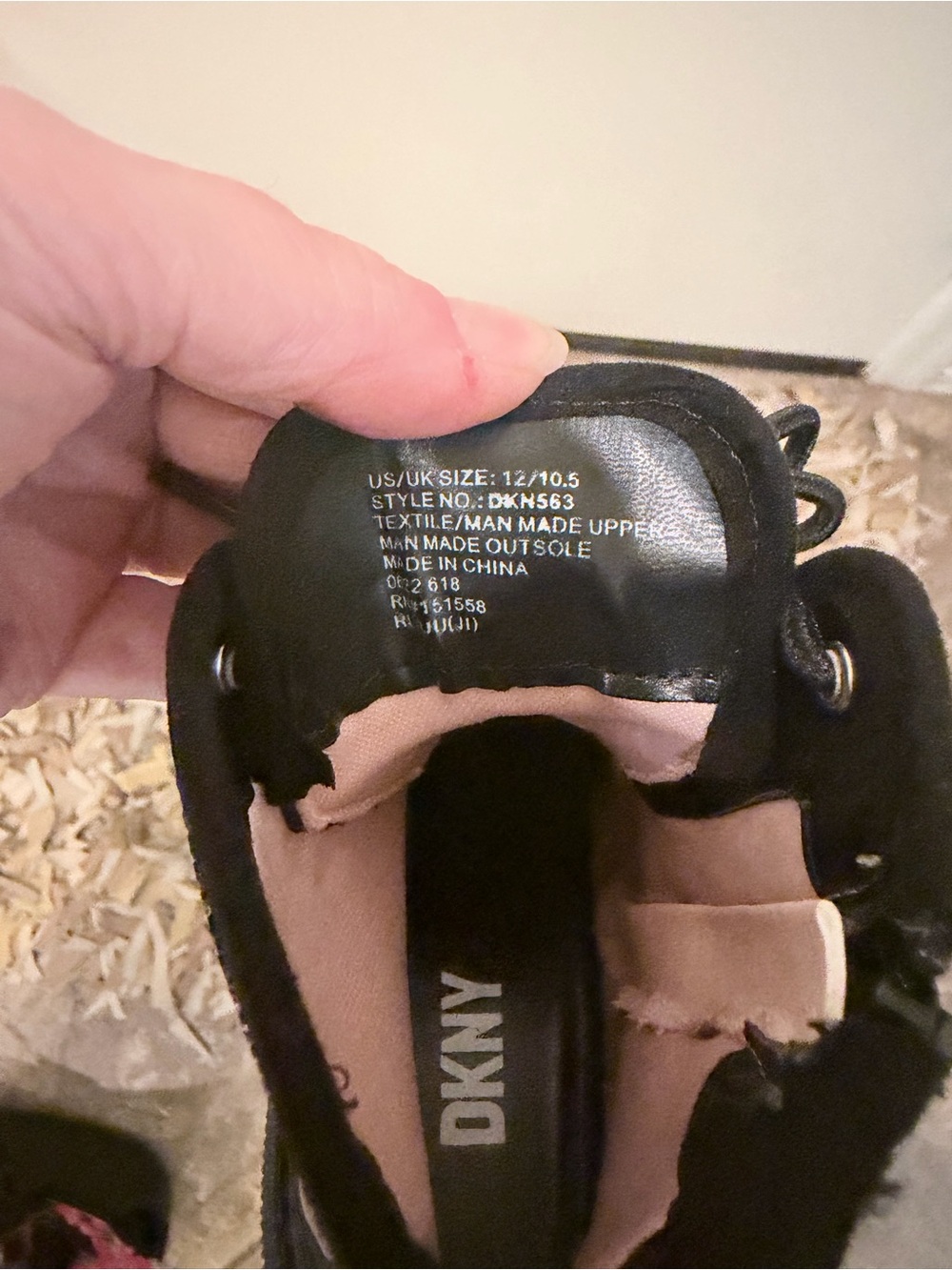 Dkny Black Patent & Sparkle Lace-Up Kids Boots - Picture 7 of 7
